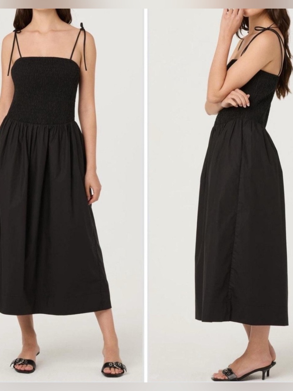 Classic old money ASTR the label lahela bow tie midi dress
